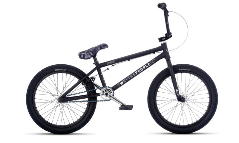WeThePeople Curse 20" 2017 - Matt Black (20.25" Top Tube)