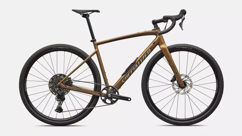 Diverge 4 Sport Alloy 58 Satin Burnt Gold Metallic / Shadow Silver