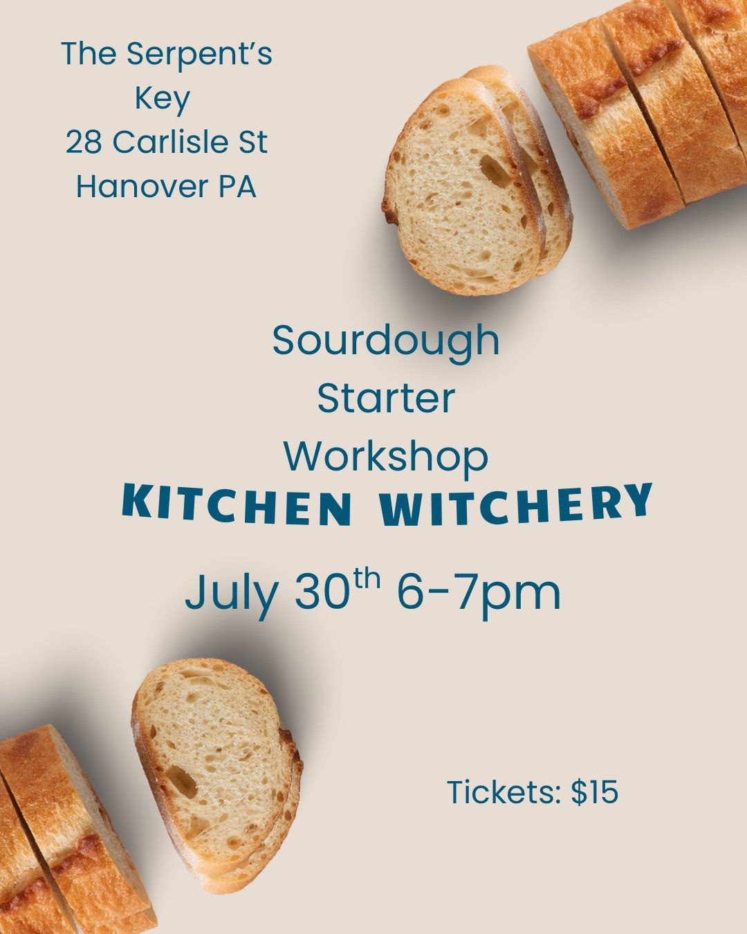 Sourdough Starter Workshop