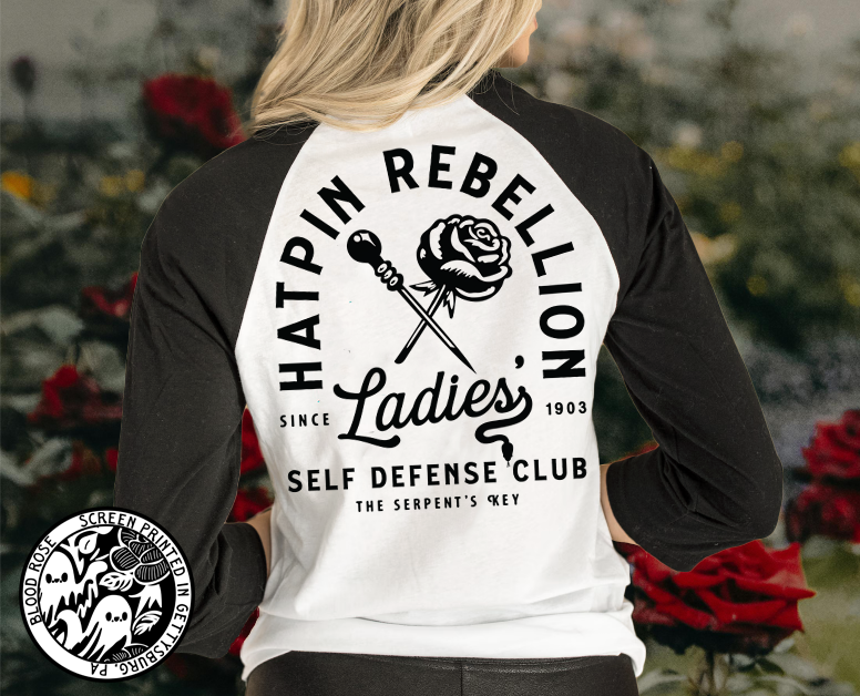 Hat Pin Rebellion Baseball Tee Pre Order