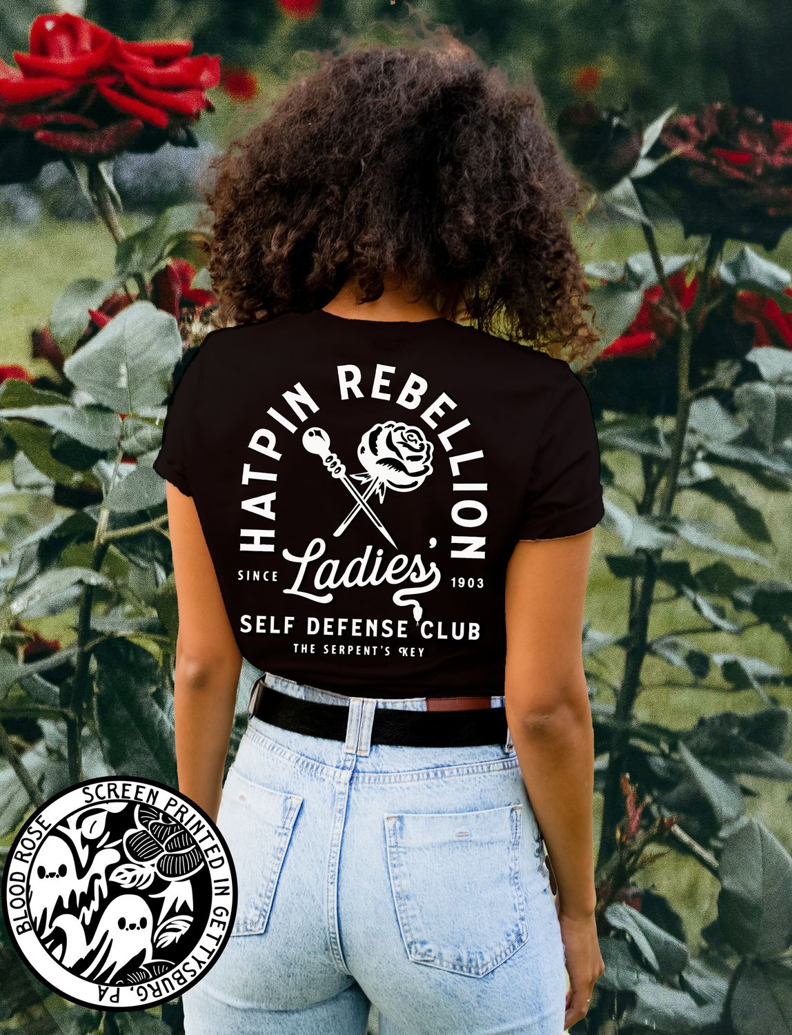 Hat Pin Rebellion Tee Shirt