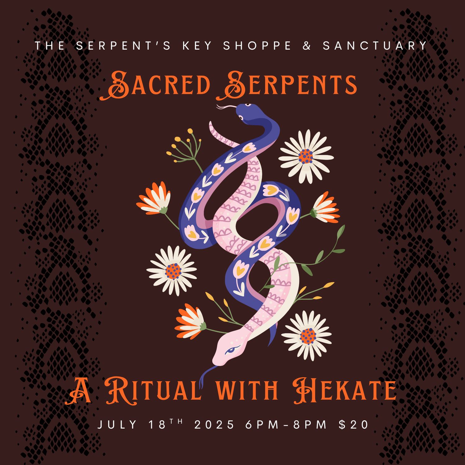 Sacred Serpents: A Ritual with Hekate