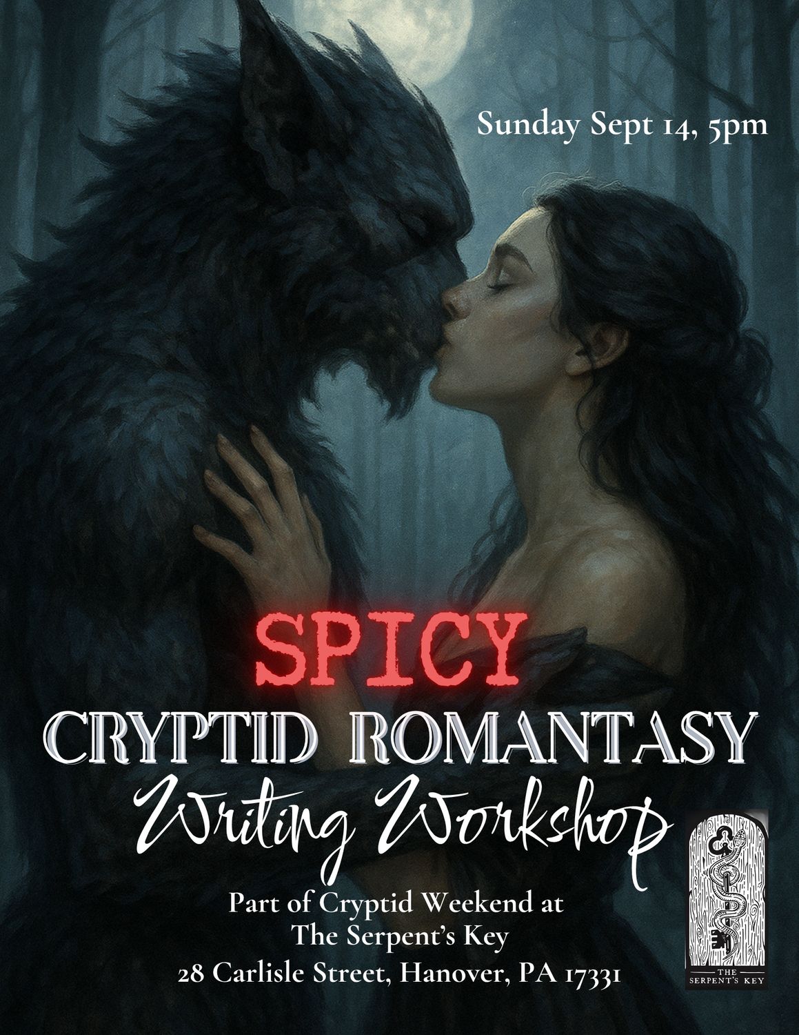 Spicy Cryptid Romantasy Writing Workshop w/ Rissa Miller