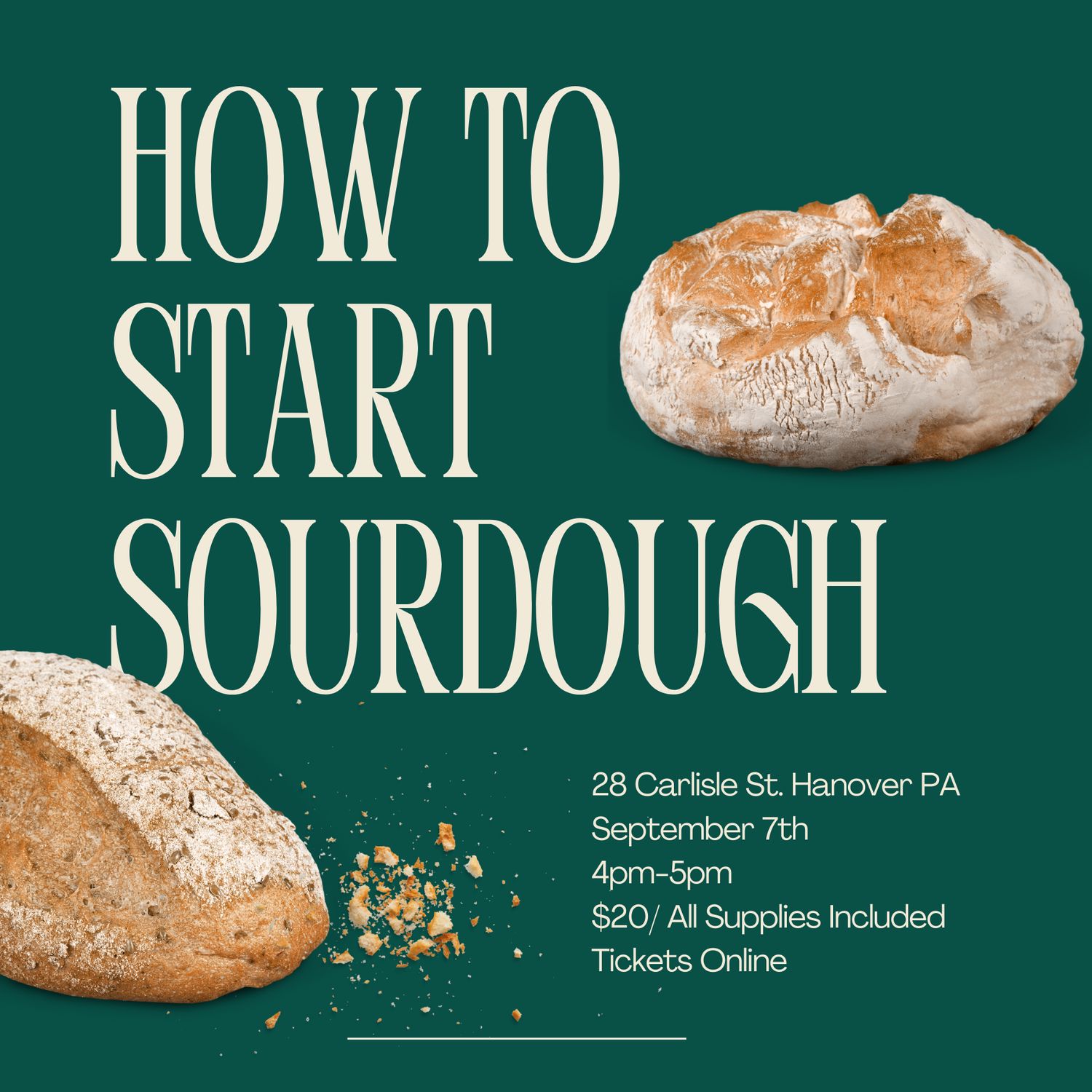 Sourdough Starter Workshop