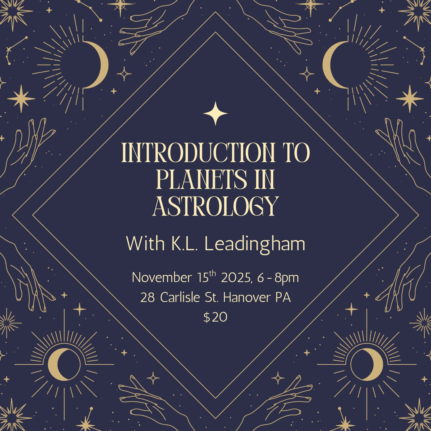 Introduction to the Planets in Astrology with K.L. Leadingham