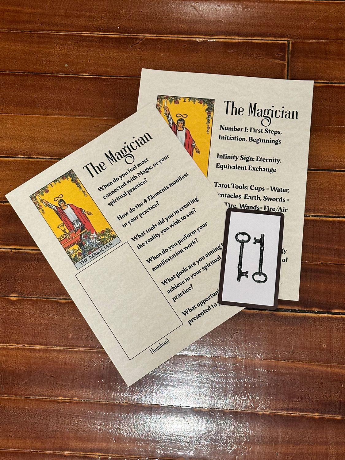 Create Your Own Tarot Card Kit: The Magician