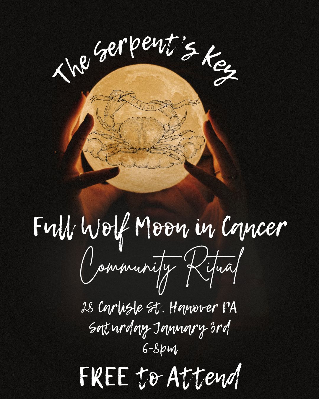 Full Wolf Moon in Cancer Community Ritual