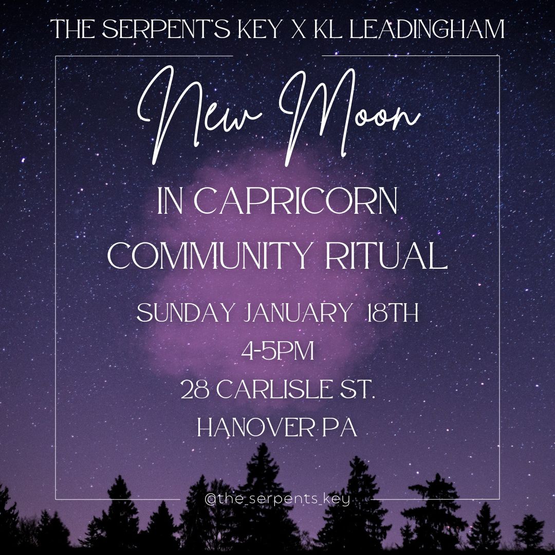 New Moon in Capricorn Community Ritual