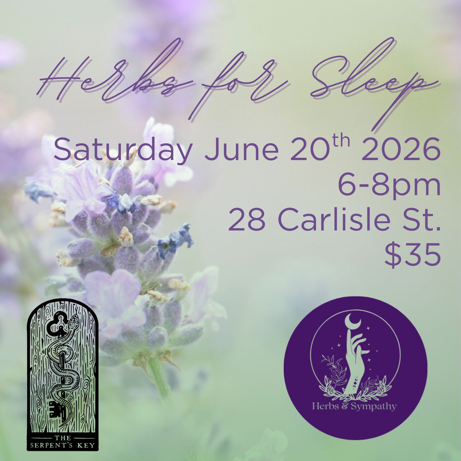 Herbs for Sleep with Herbs &amp; Sympathy