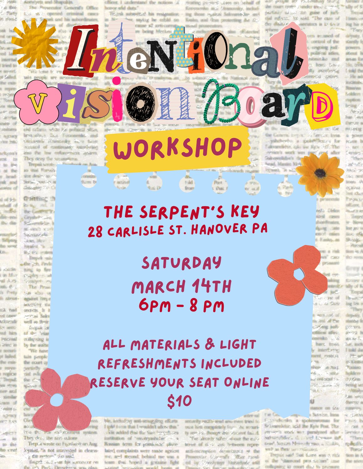 Vision Boarding Workshop