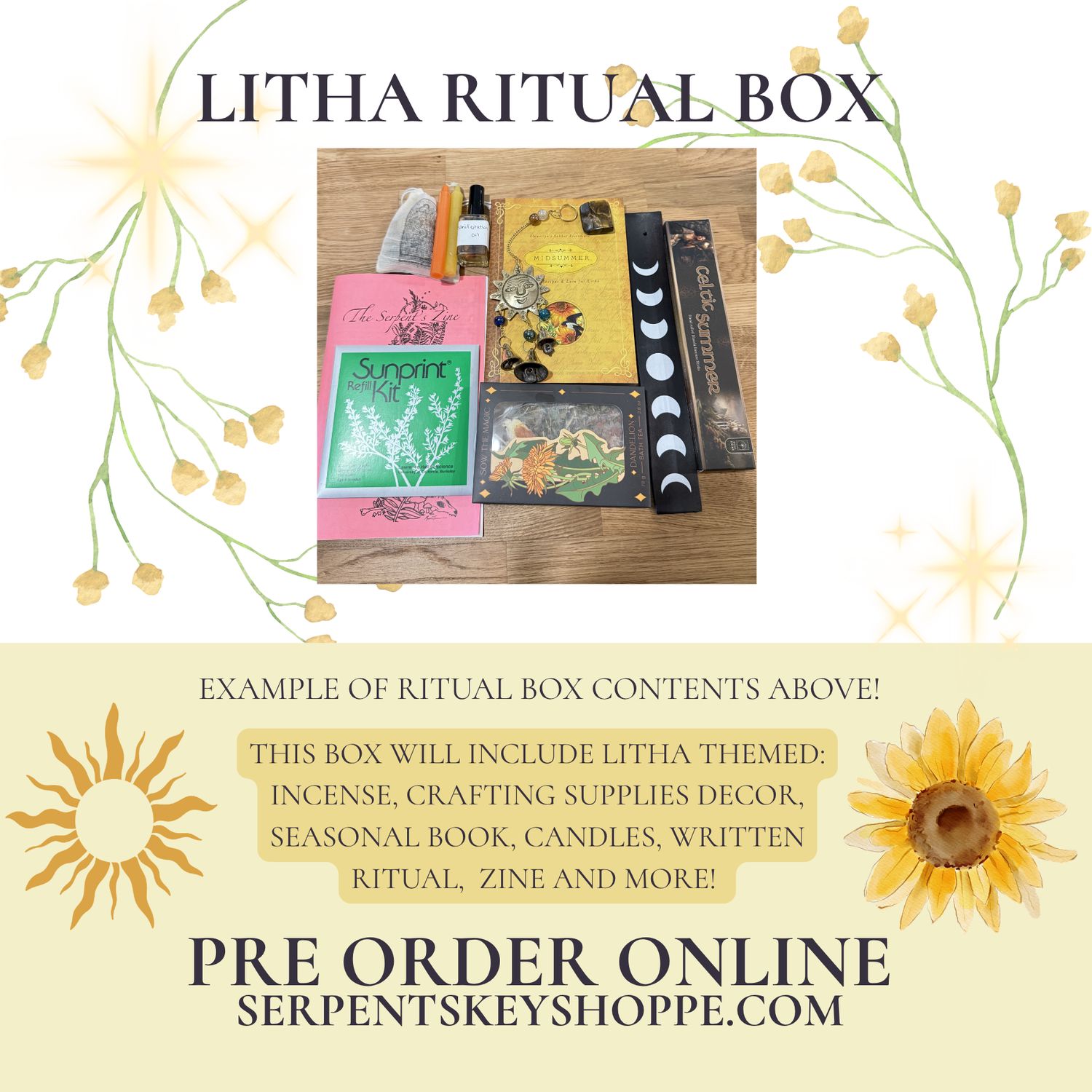 Pre Order: Litha Ritual Box