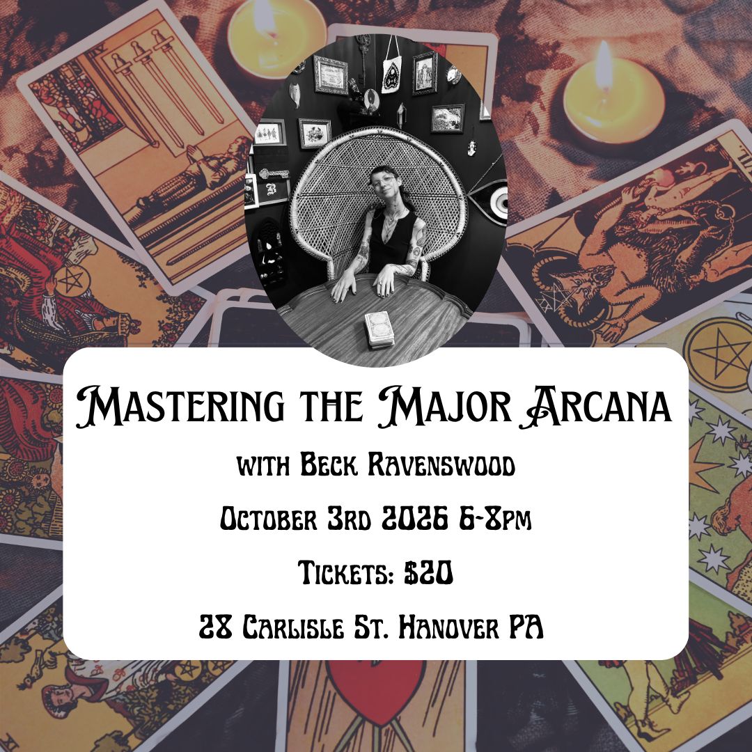 Mastering the Major Arcana with Beck Ravenswood- October Session