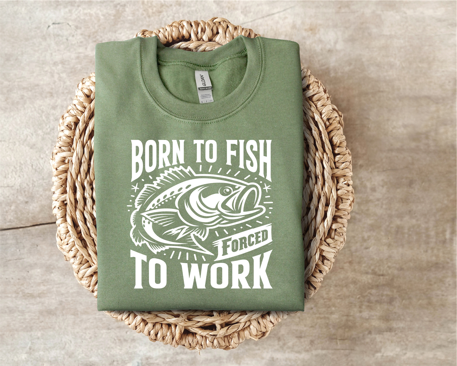 BORN TO FISH FORCED TO WORK