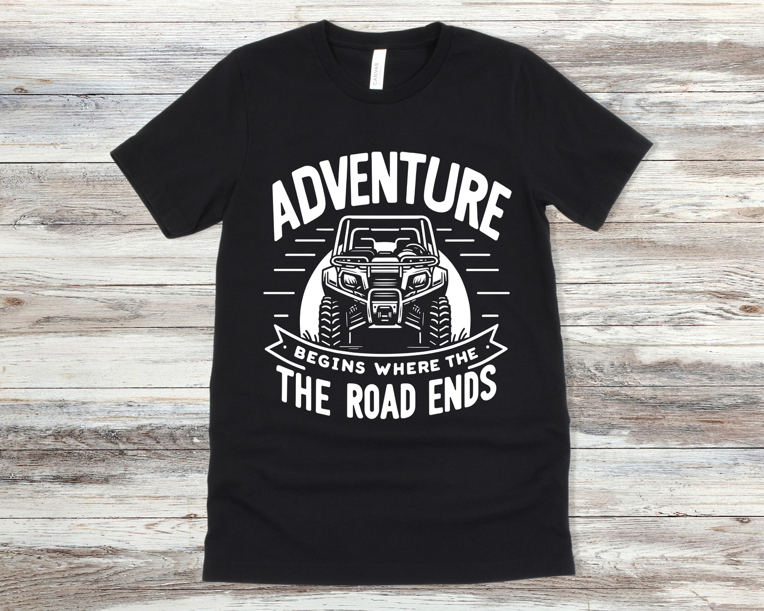 ADVENTURE ENDS WHERE THE, THE ROAD ENDS