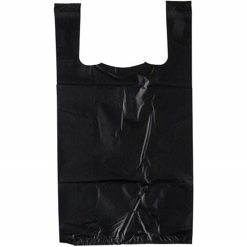 1/10 Black T-Shirt Bag/T-1500/C