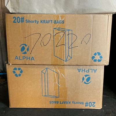 Kraft Paper Bag 20# HD 400/C *黄皮纸袋