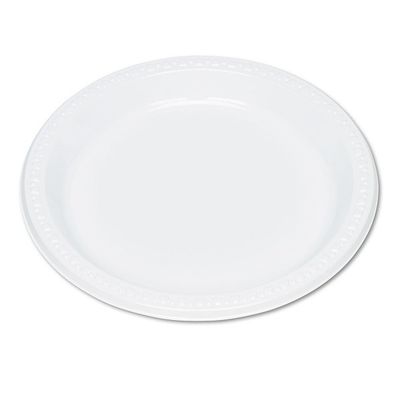 Plastic Plates 9* Round 500P/C