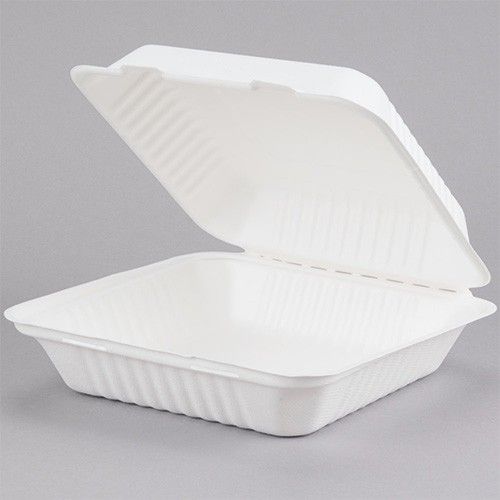 Sugarcane 9X9 Hinged Container 1-C 150/C