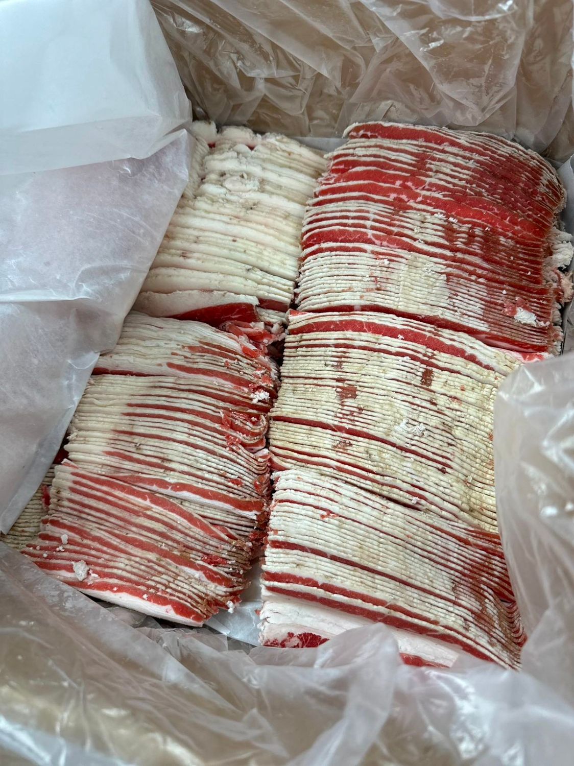 Beef Hot Pot Slice Bulk20LB*火锅牛片散装