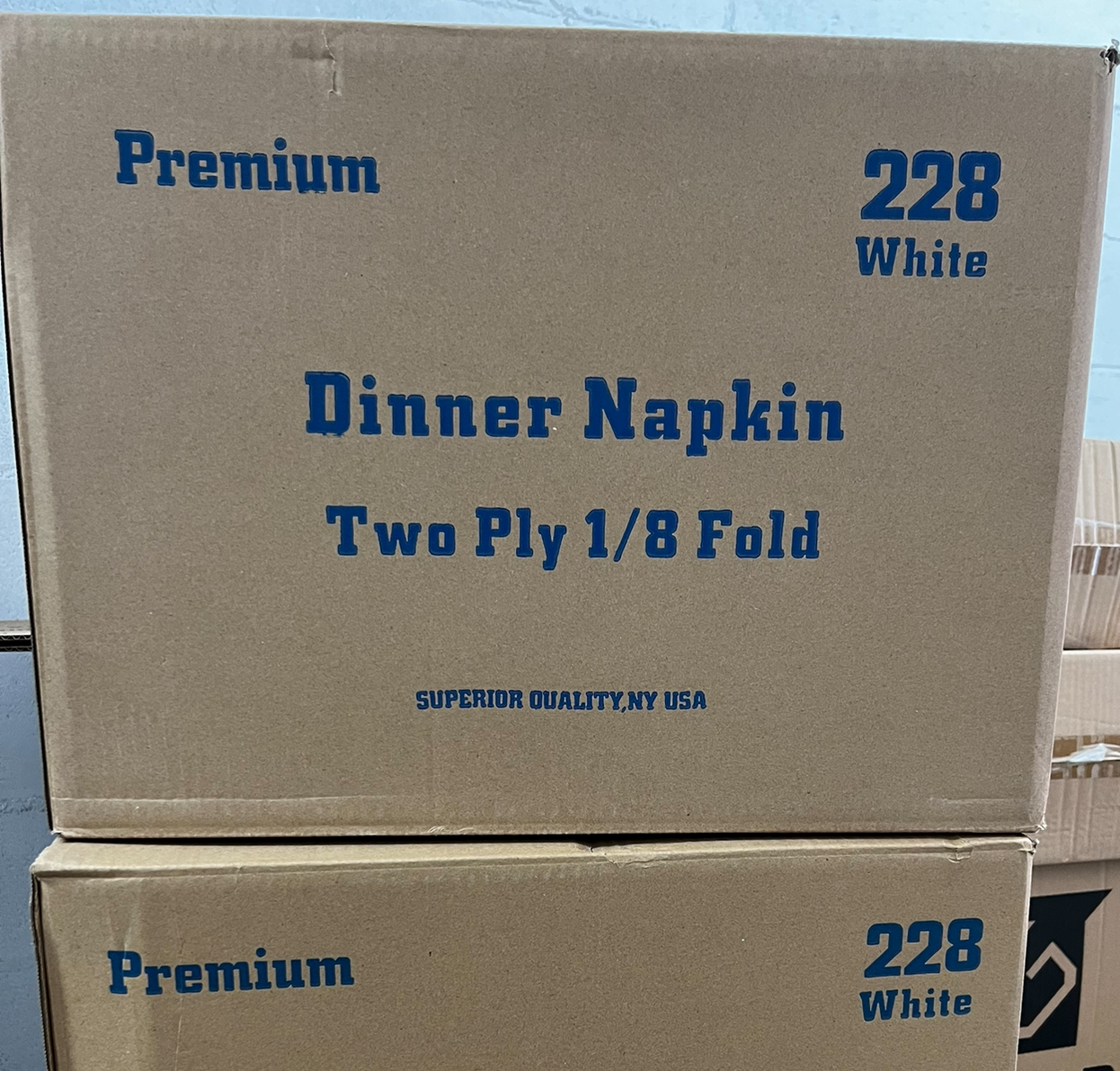 Dinner Napkin Two Ply 1/8 Fold