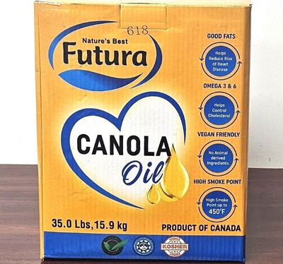 Canola Oil 35 lbs 450F, Futura *高温芥花籽油