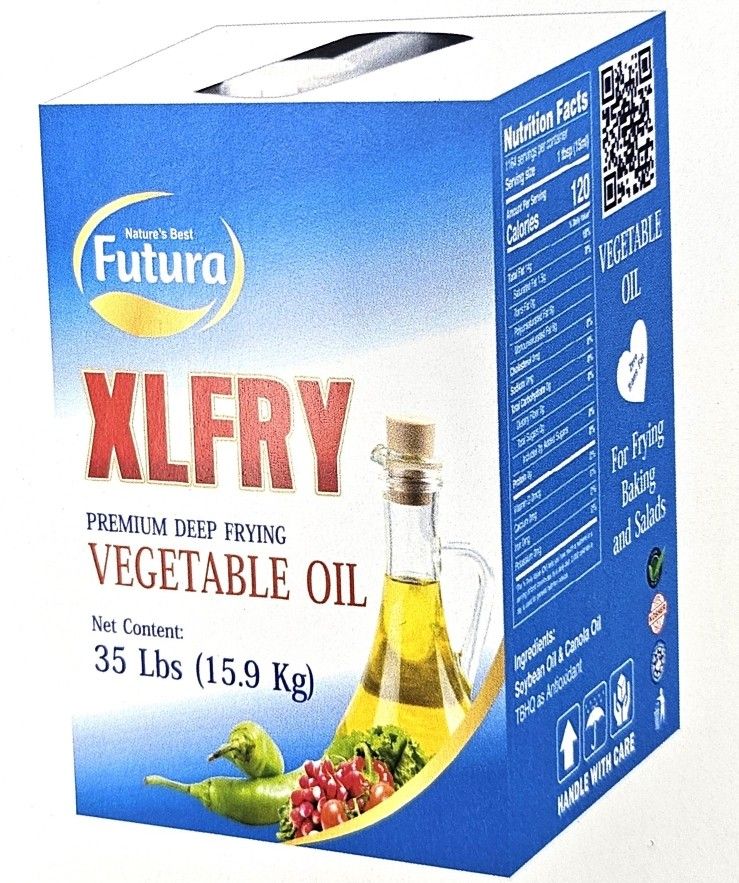 Xlfry Vegetable Oil 35 lbs, Futura *油炸蔬菜油
