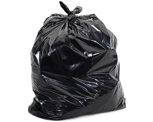 Garbage Bag 46 Gallon XX HD 1.47Mil Black *黑色垃圾袋