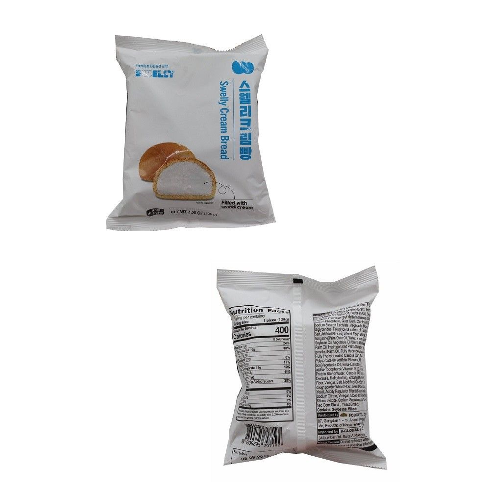 Swelly - Original Cream Bread 12 pk *韩国原味乳包