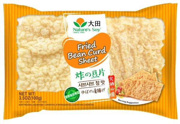 Fried Beancurd Sheet 15x3.5oz *炸豆之片187