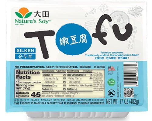 Silken Tofu 12x1lbx (Free)*嫩豆腐132