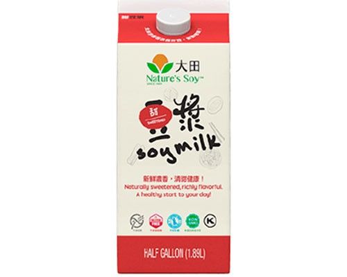 Sweet Soymilk 6x1/2 gal *甜豆浆122