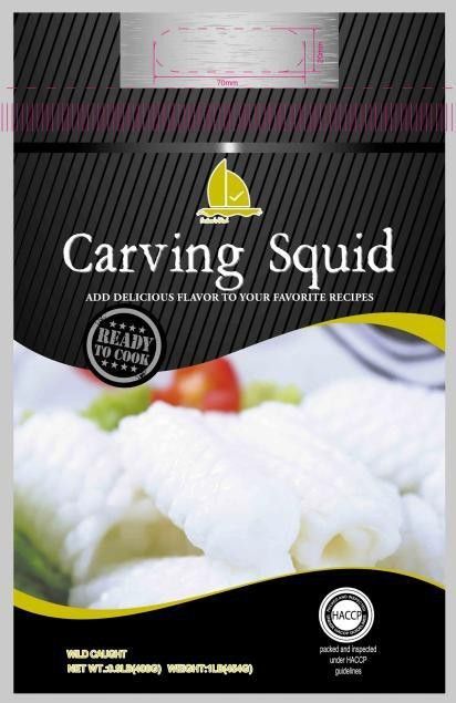 Frozen Squid Carving *冻鱿鱼花