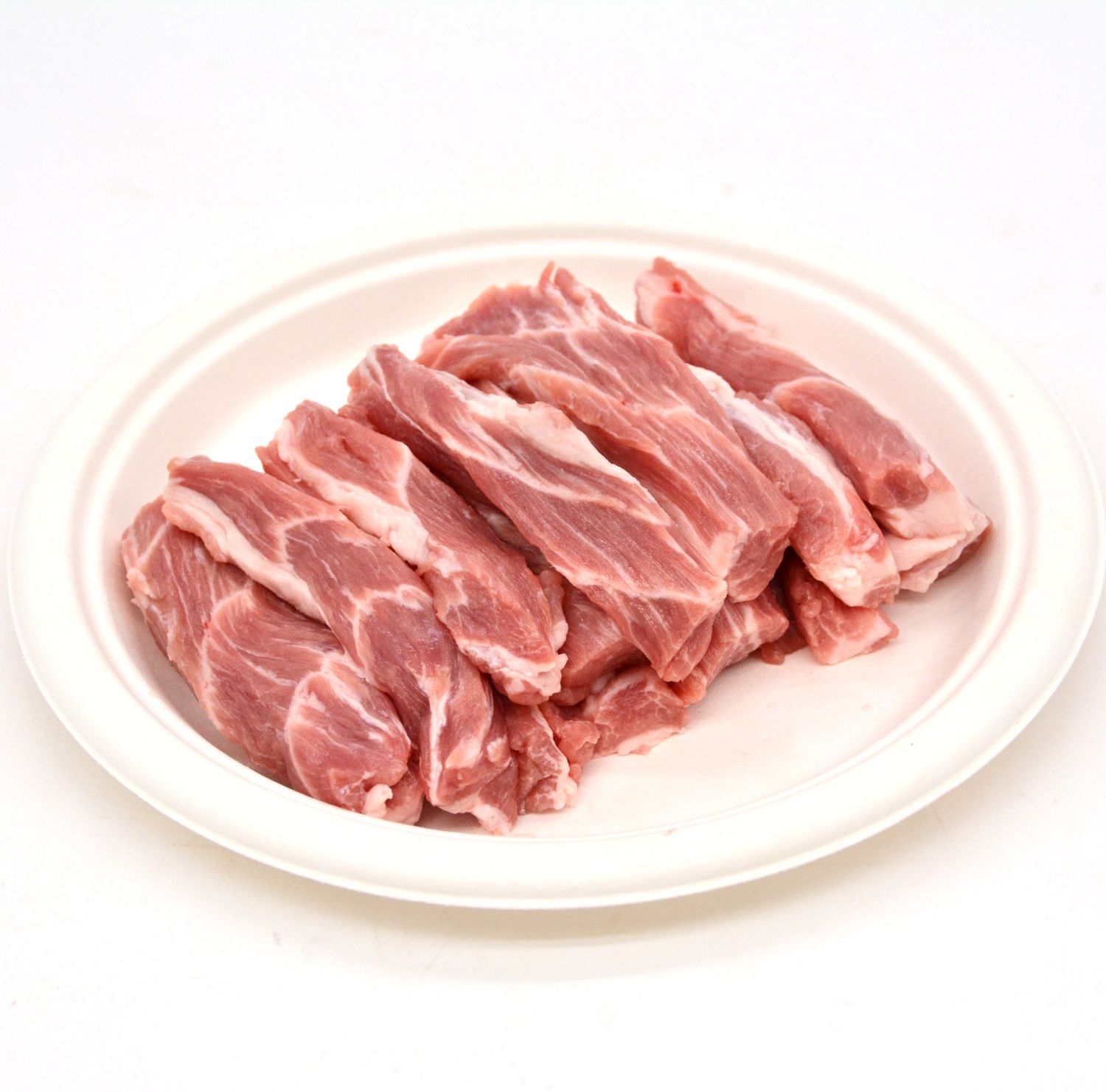 Pork Butt Strips 15*15mm 20x1lb *猪臀肉条 15*15mm