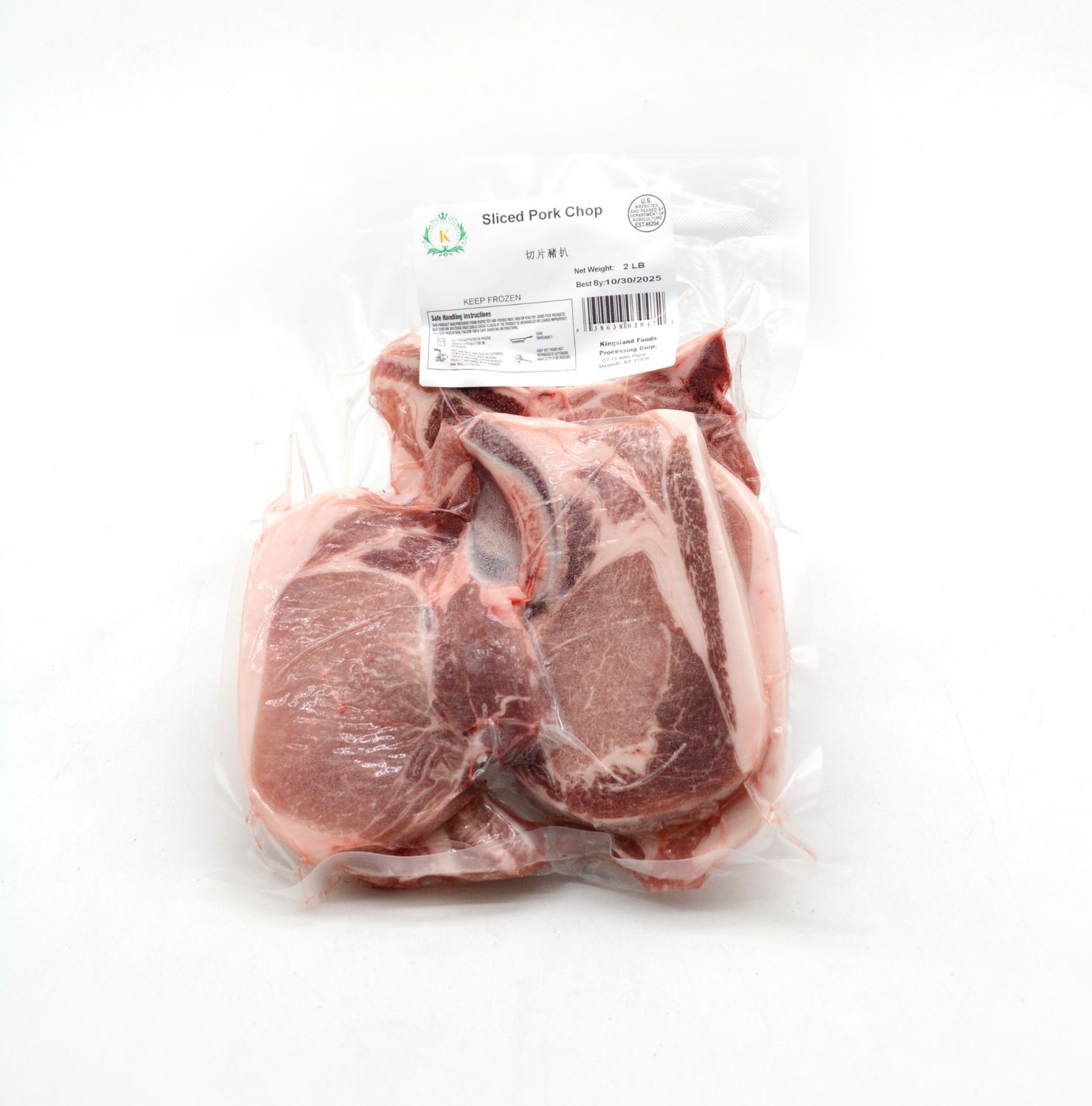 Pork Chop B/I 10x2lb *切片猪扒