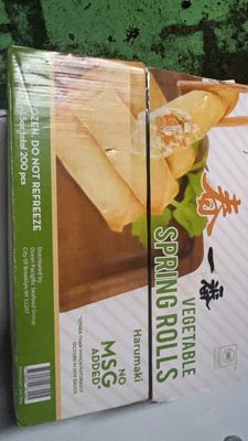Vegetable Spring Rolls200pcs*春一番素菜春卷