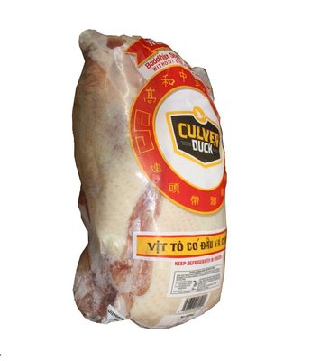Whole Duck HD-On 28lb Culver21045*真空有头鸭