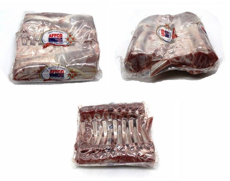 Lamb Rack Halal 18-20oz Affco15545/54534*羊扒/清