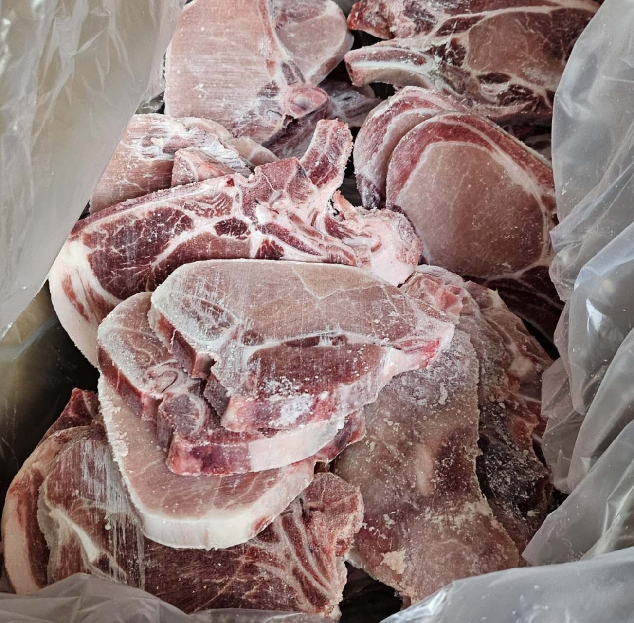 Pork Chop Mid Slice 30lb *厚切猪扒
