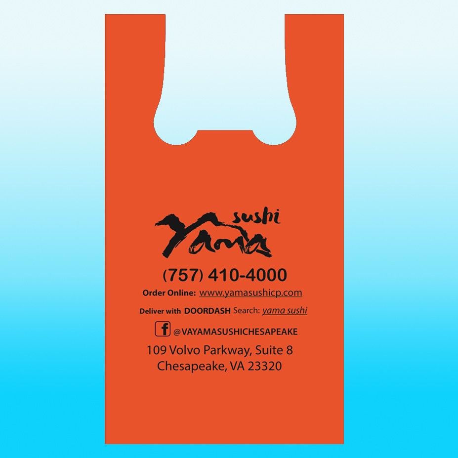 Yama Sushi Bar / T-Shirt Bag 12X7x22