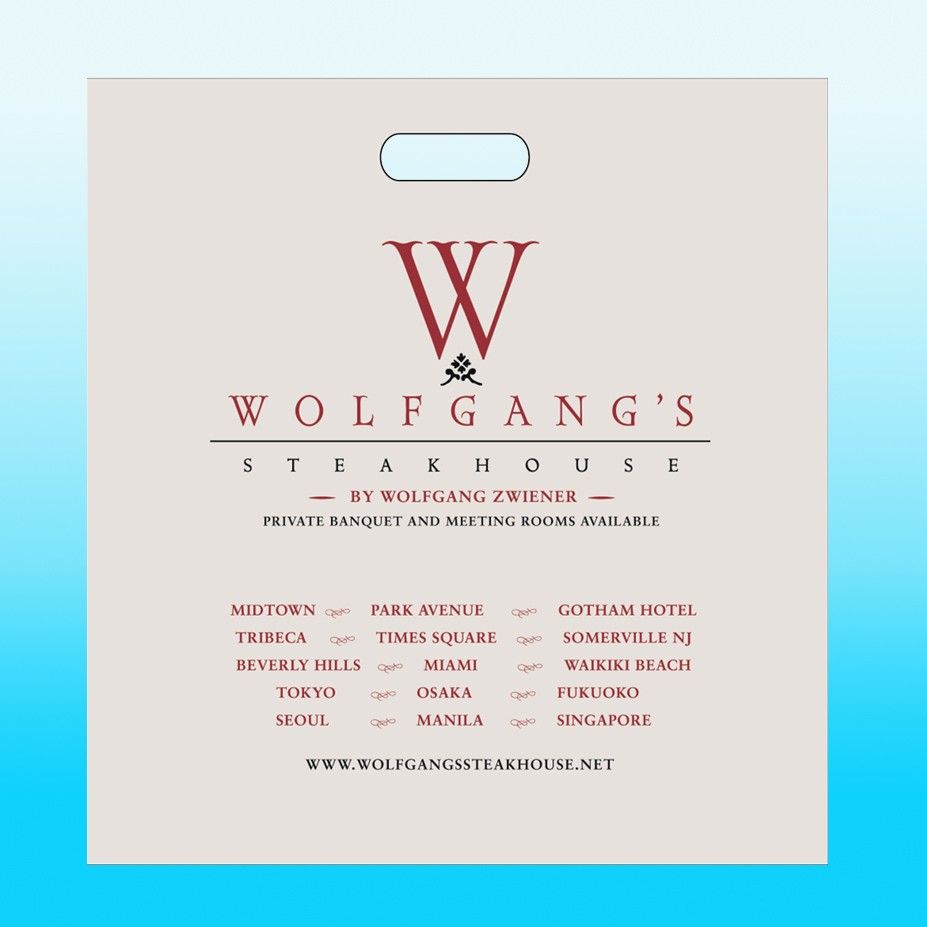 Wolfgangs Steakhouse Die-cut14x10x14.5 - 250/C