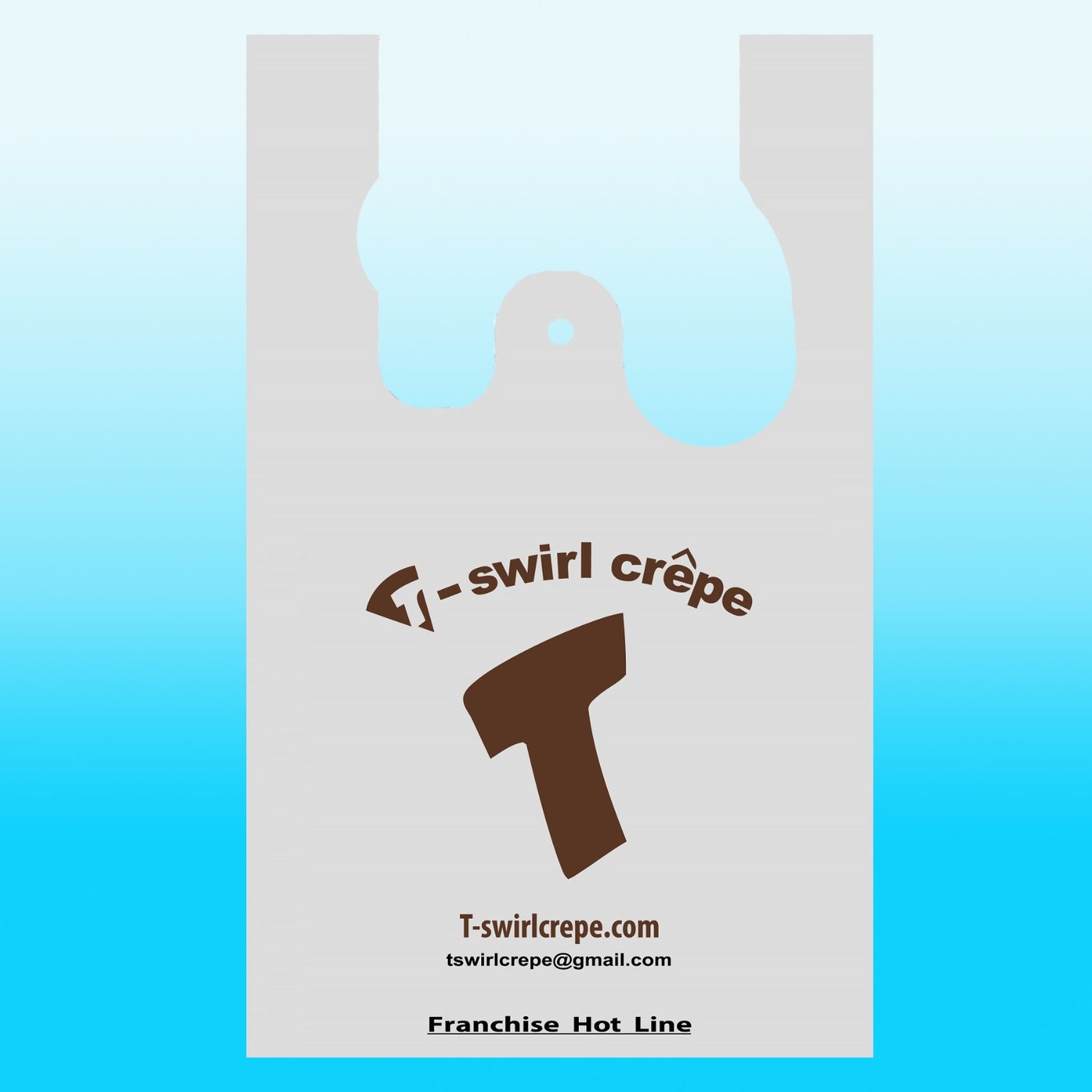 T-Swirl 2-Cup Carry Bag /8X4.75X15.5 - 800/C