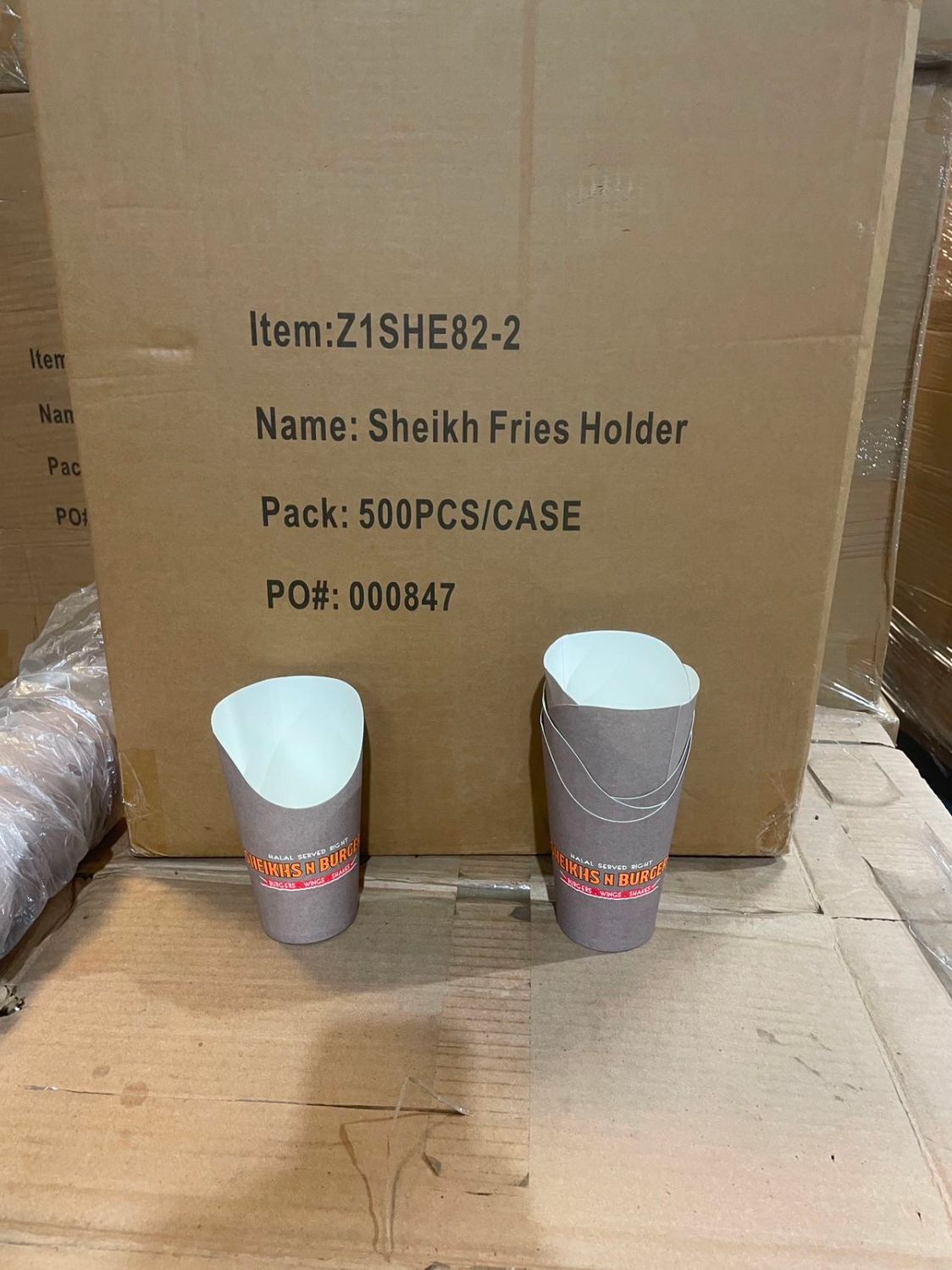 Sheikh Shack Fries Holder - 500/C