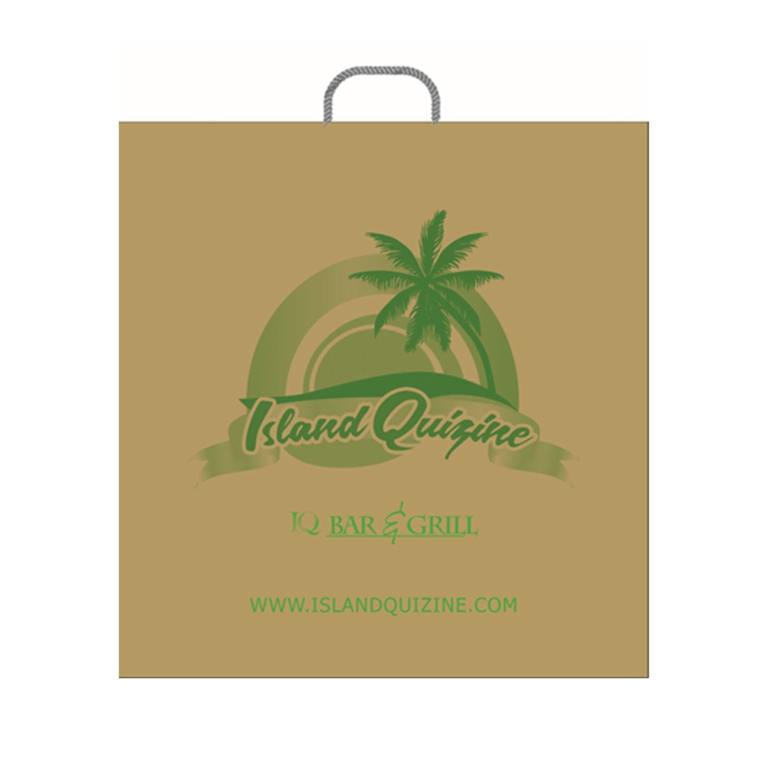 Island Quizine Paper Bag (L) - 100/C