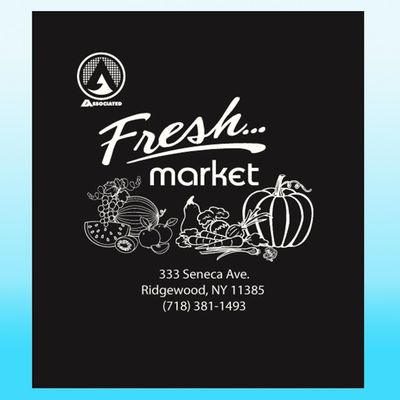 Associated Market Non-Woven Bag / Black- 200/C