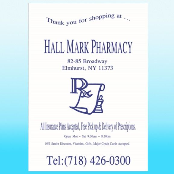HALL MARK PHARMACY Non-woven Bag - 100/C