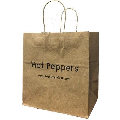 Hot Pepper Brown Paper Bag 10X7x10 250/C