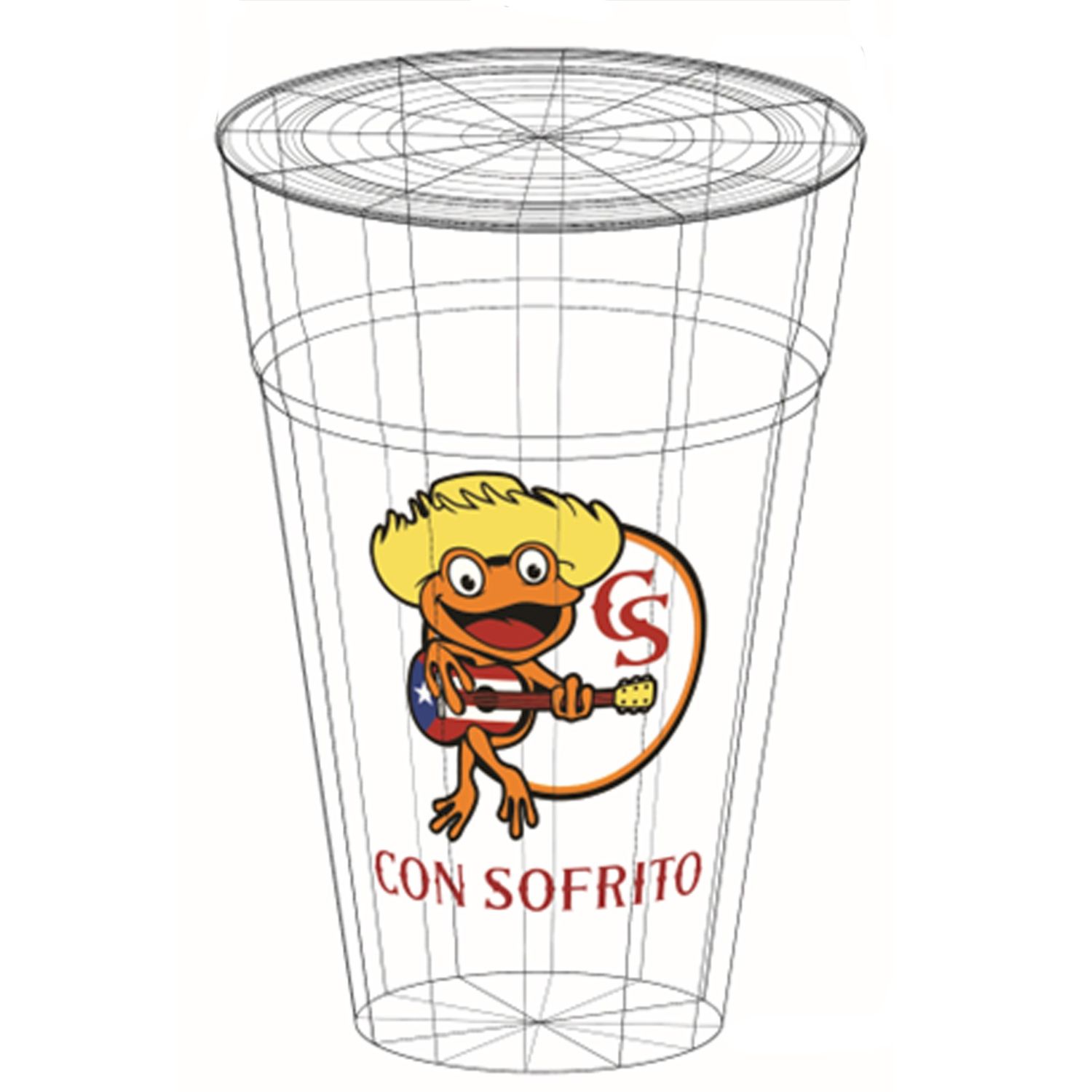 Acri Cafe Cold Drink Cup - 1000/C