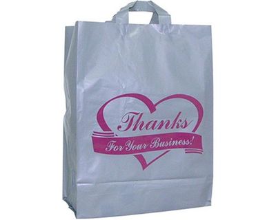 SHOP10-2 Plastic Shopper 1/8 Grey - 250pc/cs