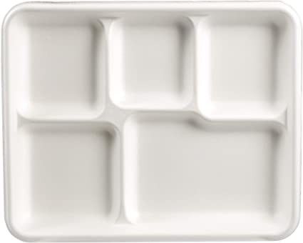 Sugar Cane Fiber 10.2X8.2X1 5-C Tray
