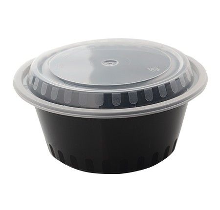 738 Black Plastic Noodle Bowl 38oz